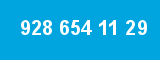 928 654 11 29